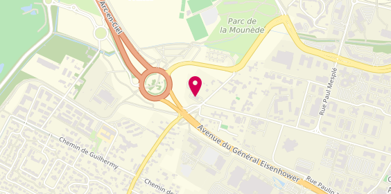 Plan de KFC, 91 Route de Saint-Simon, 31100 Toulouse