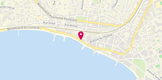 Plan de La Promenade, 37 Boulevard Charles Guillaumont, 06160 Antibes
