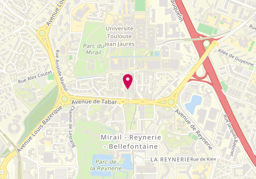 Plan de Saray, 5 Rue de Université du Mirail, 31100 Toulouse