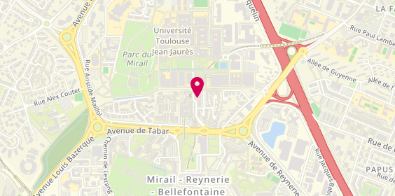 Plan de Coffee Shop Academy, 8 Rue de Université du Mirail, 31100 Toulouse