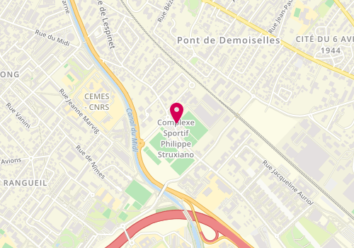 Plan de Le Bus, 111 avenue de Lespinet, 31400 Toulouse