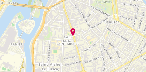 Plan de Chicken Ben's st Michel, 89 grande Rue Saint-Michel, 31400 Toulouse