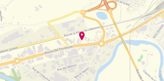 Plan de Kfc, 82 Route de Toulouse, 81100 Castres