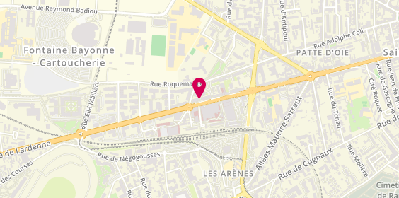 Plan de Rolls Poke, 74 avenue de Lombez, 31300 Toulouse