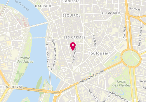 Plan de Labellebrune, 31 Rue Pharaon, 31000 Toulouse