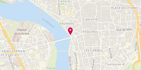 Plan de Pecheurs de Sable, Quai Daurade, 31000 Toulouse