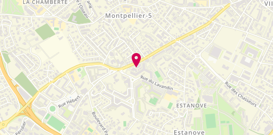 Plan de Family Food, 2 Rue de l'Escoutadou, 34070 Montpellier
