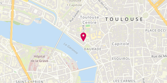 Plan de Toulouse au Charbon, 7 Rue des Blanchers, 31000 Toulouse