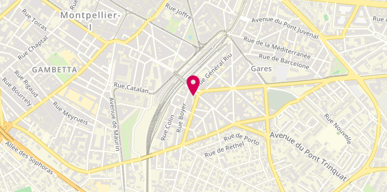 Plan de Pain d'Epi, 11 Rue Frédéric Bazille, 34000 Montpellier