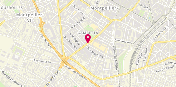 Plan de Hm, 33 Avenue Georges Clemenceau, 34000 Montpellier