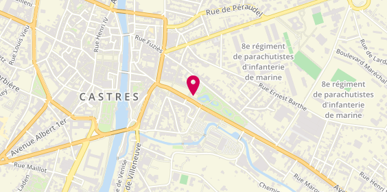 Plan de Le Miams, avenue Charles de Gaulle, 81100 Castres