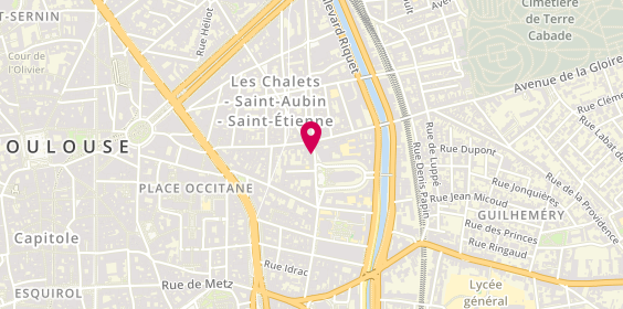 Plan de Cœur d'Amande, 49 Rue Pierre-Paul Riquet, 31000 Toulouse
