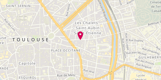 Plan de Cheess Nans, 11 Rue Colombette, 31000 Toulouse