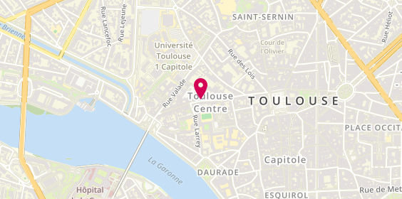 Plan de Toroya, 42 Rue Pargaminières, 31000 Toulouse