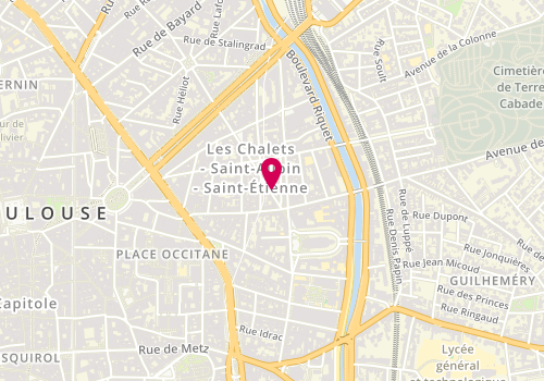 Plan de Le Diam'S, 8 Rue Maury, 31000 Toulouse