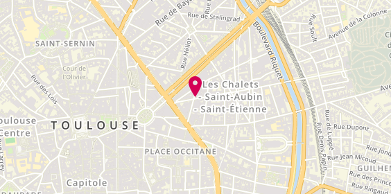 Plan de Chez Naan, 5 Rue Gabriel Péri, 31000 Toulouse