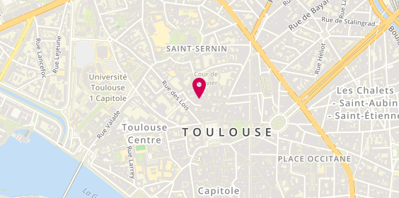 Plan de BOUDRAA Tarik, 20 Rue du Taur, 31000 Toulouse