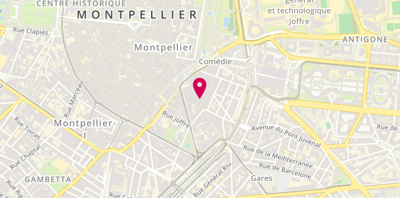 Plan de L'Oasis, 9 Rue de Verdun, 34000 Montpellier