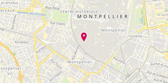 Plan de Krispy's, 5 Rue Roucher, 34000 Montpellier
