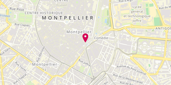 Plan de Mc Donald's, 7 place de la Comédie, 34000 Montpellier
