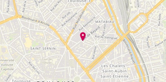 Plan de L'Amazigh, 26 Rue de Bayard, 31000 Toulouse