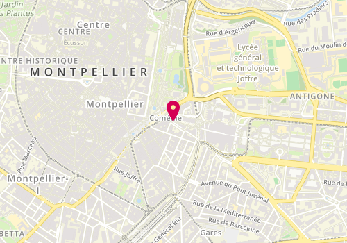 Plan de Häagen-Dazs, Centre Commercial le Triangle Allée Jules Milhau, 34000 Montpellier