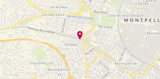 Plan de El Mendil, 5 Avenue Lodève, 34070 Montpellier