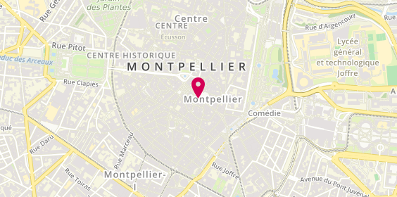 Plan de Les Agapes, 6 Rue de la Loge, 34000 Montpellier