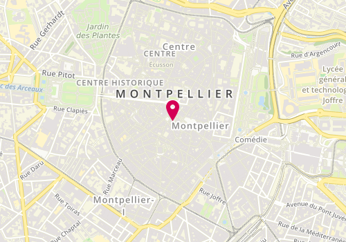 Plan de Grill'House, 4 Rue Herberie, 34000 Montpellier