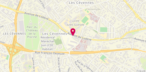 Plan de Keshmara, 123 avenue de Lodeve, 34070 Montpellier