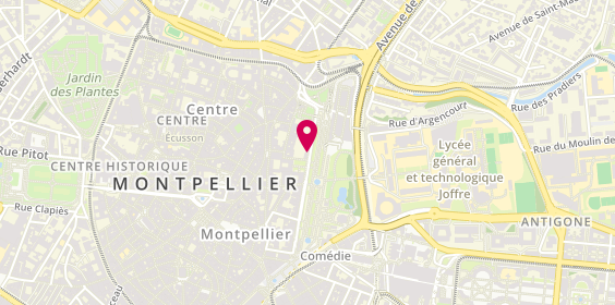 Plan de Le Touareg, 43 Boulevard Bonnes Nouvelles, 34000 Montpellier