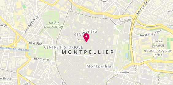 Plan de Cheezy Pizza, 6 Rue de l'Université, 34000 Montpellier