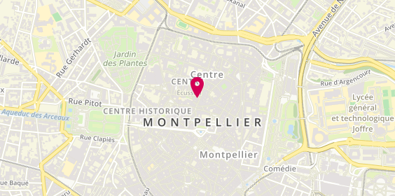 Plan de Chez Peng Peng, 13 Rue de l'Université, 34000 Montpellier