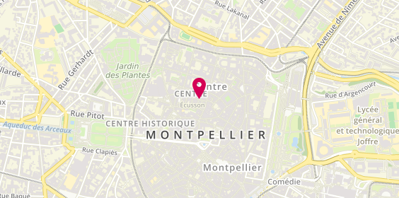 Plan de Les Canons, 28 Rue Candolle, 34000 Montpellier