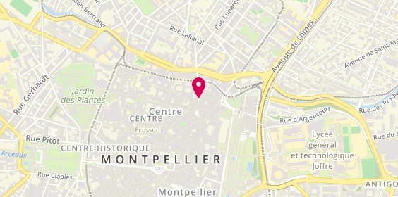 Plan de Boogui Burger, 24 Rue des Écoles Laïques, 34000 Montpellier