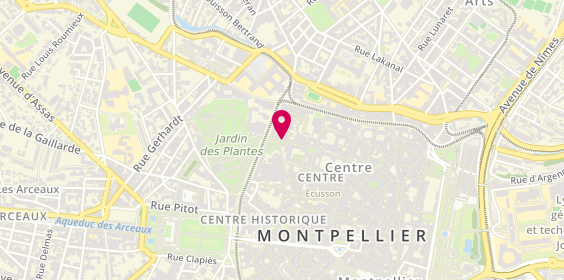 Plan de Utzel Food, 18 Rue du Cardinal de Cabrieres, 34000 Montpellier