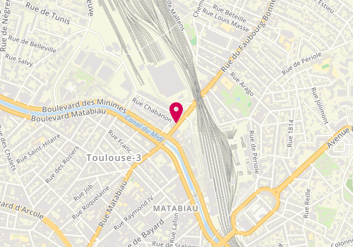 Plan de Le Fournil de l'Avenue au 31, 11 Bis Avenue Lyon, 31500 Toulouse