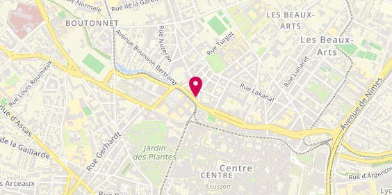 Plan de Food Trotter, 2 avenue Bouisson Bertrand, 34090 Montpellier