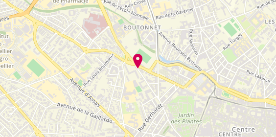Plan de Tudisco Pizza, 46 Rue du Faubourg Saint-Jaumes, 34000 Montpellier