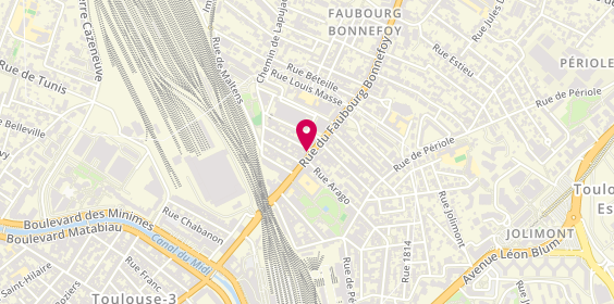 Plan de Bodega Chez Vicente, 23 Rue du Faubourg Bonnefoy, 31500 Toulouse