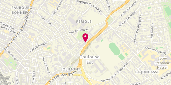 Plan de Au Four et au Moulin, Carre Wilson B 0 1 Impasse André Lartigue, 31500 Toulouse