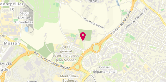 Plan de Home Burger, 150 Rue de Malbosc, 34080 Montpellier