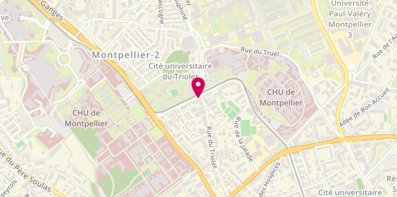 Plan de Le Fameux, 26 avenue Emile Diacon, 34090 Montpellier