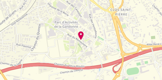 Plan de Pizzapp, 47 Rue du Remoulaire, 13300 Salon-de-Provence