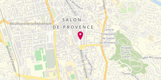 Plan de Colombus Cafe, 205 Cr Gimon, 13300 Salon-de-Provence
