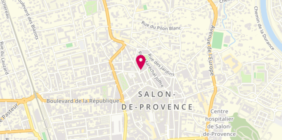 Plan de La Popote Minute, 22 Rue Pontis, 13300 Salon-de-Provence