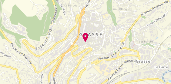 Plan de Le croissant rose, 24 Rue Jean Ossola, 06130 Grasse