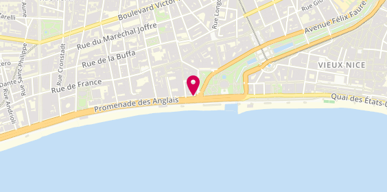 Plan de Mc Donald'S, 1 promenade des Anglais, 06000 Nice