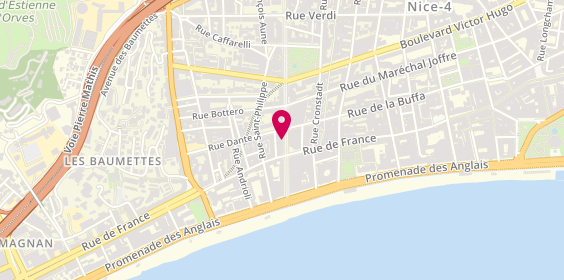 Plan de Le Hd, 17 Boulevard Gambetta, 06000 Nice