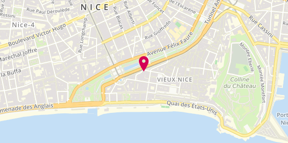 Plan de Phnom Penh Restaurant, 2 Rue de la Préfecture, 06300 Nice